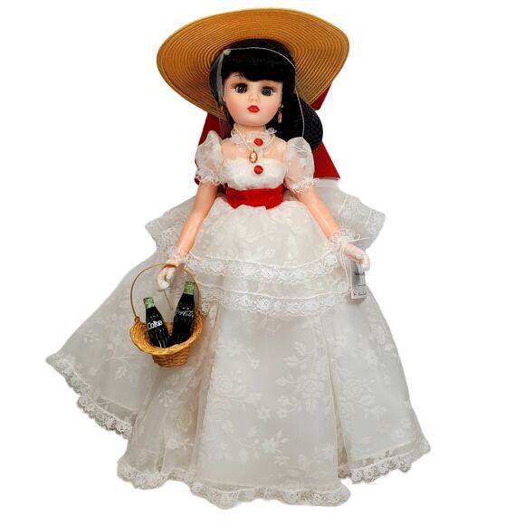 Madame Alexander Large Doll Nostalgia Coca Cola 17490 Vtg Collectible - Picture 5 of 16